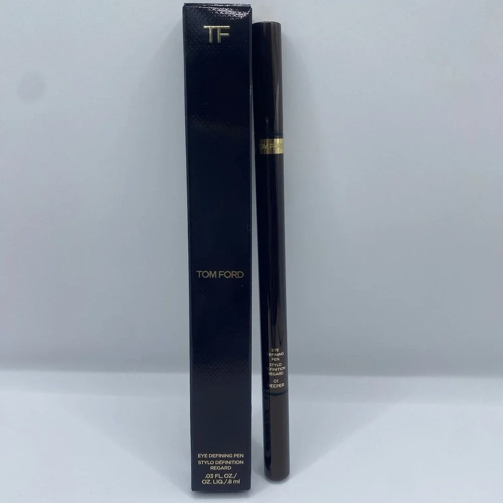 Tom Ford Eye Defining Dual Tip Eye Liner 01 DEEPER Black NEW